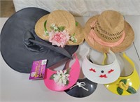 Straw Hats, Witches Hats & Visors
