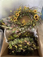 Box of Spring Wreaths