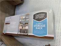 Berkeley & Jensen 6 Shelf Storage Rack