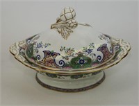 MINTON COVERED CASSEROLE - MADE FOR HARRODS