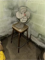 Fan & stool