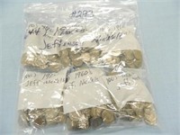 (644) 1960's Jefferson Nickels