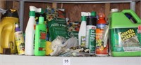 Shelf lot - Lawn and Garden products