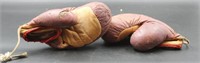 19TH CENTURY HORSEHAIR BOXING GLOVES