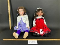 Lot of 2 Large Dolls - See Description