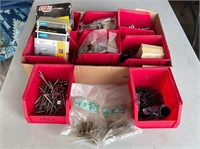 Misc. Screws, Fasteners, 8D finish nails, contact