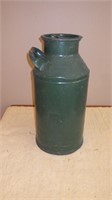 Old Milk Can Green