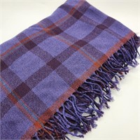 Ousdale Scottish Wool 57" x 65" Throw Blanket