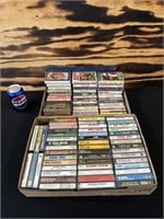 Mixed Cassette Tape Lot