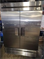 TRUE 2 DOOR STAINLESS STEEL  COOLER