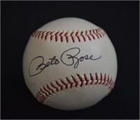 Pete Rose Signed Ball - Not Verified