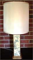 Oriental Theme Lamp - 32" tall