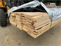 534 LF of 7/8x8 Pine Boards