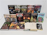 15 HARDCOVER TERRY BROOKS FANTASY NOVELS