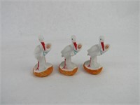 Ceramic Stork Figurines
