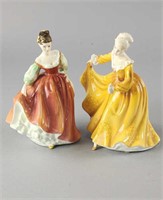 Royal Doulton England Figures, Kirsty & Fair Lady