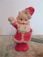 Vintage Rubber Santa Squeak Toy
