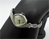 Bulova MS 10K White Gold Watch