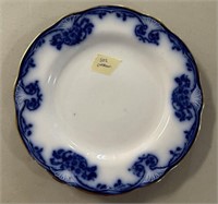 Macras England Blue and White Plate