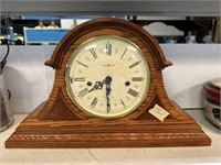 Howard Miller Oak Mantle Clock