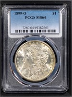 1899-O $1 Morgan Dollar PCGS MS64