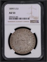 1899-S $1 Morgan Dollar NGC Au53