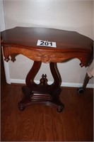 Eastlake Style Table (20" X 28" X 29") (Rm 6)