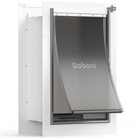 Baboni Pet Door for Wall  Steel Frame and