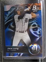 2023 BOWMAN PLATINUM JACE JUNG BLUE 114/150