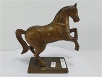 CAST HORSE COIN BANK - 7.5" TALL