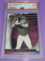 2021 Chronicles Mike Trout PSA Graded Card MINT 9