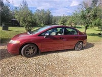 2006 Red Honda Civic