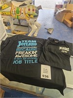 Set of 3 2016 Team Joyland T-Shirts - X-Large