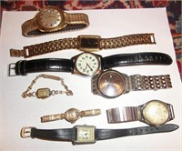 lot wristwatches including Bulova