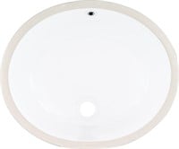 MSI 15 inch x 12 inch Oval Porcelain Ceramic