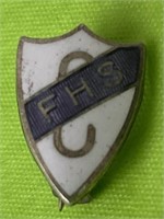 Sterling Silver FHS Pin 1.13 Grams