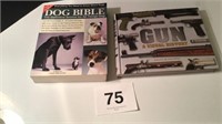 DOG BIBLE & GUN HISTORY BOOKS