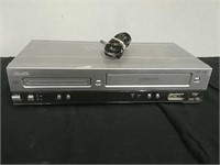 Phillips VHS, DVD player untested
