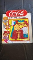 Coca-cola 16-18” baby doll outifts