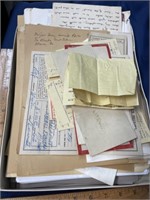 40’s miscellaneous ephemera lot