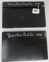 2 - 1976 US Proof sets