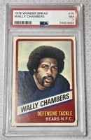 1976 Wonder Bread #15 Wally Chambers PSA 7