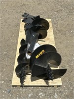 (BV) MIVA Mini Excavator Auger Attachments 15.5”,