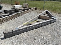(6) set of 15'.5" 6/12 pitch 2x4 trusses
