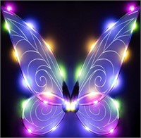 quescu Light up Fairy Wings for Adults