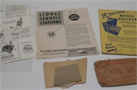 2 LIONEL BOOKLETS 1- 1948-1949 VERY NICE