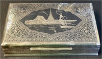 Siam Sterling Silver Dresser Box