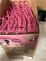 2 boxes of New Minnie mouse, antiseptic, hand gel