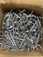approx. 500 stainless steel bolts 1/4x3- 1/4
