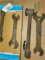 4 Vintage Wrenches - 3 are Case